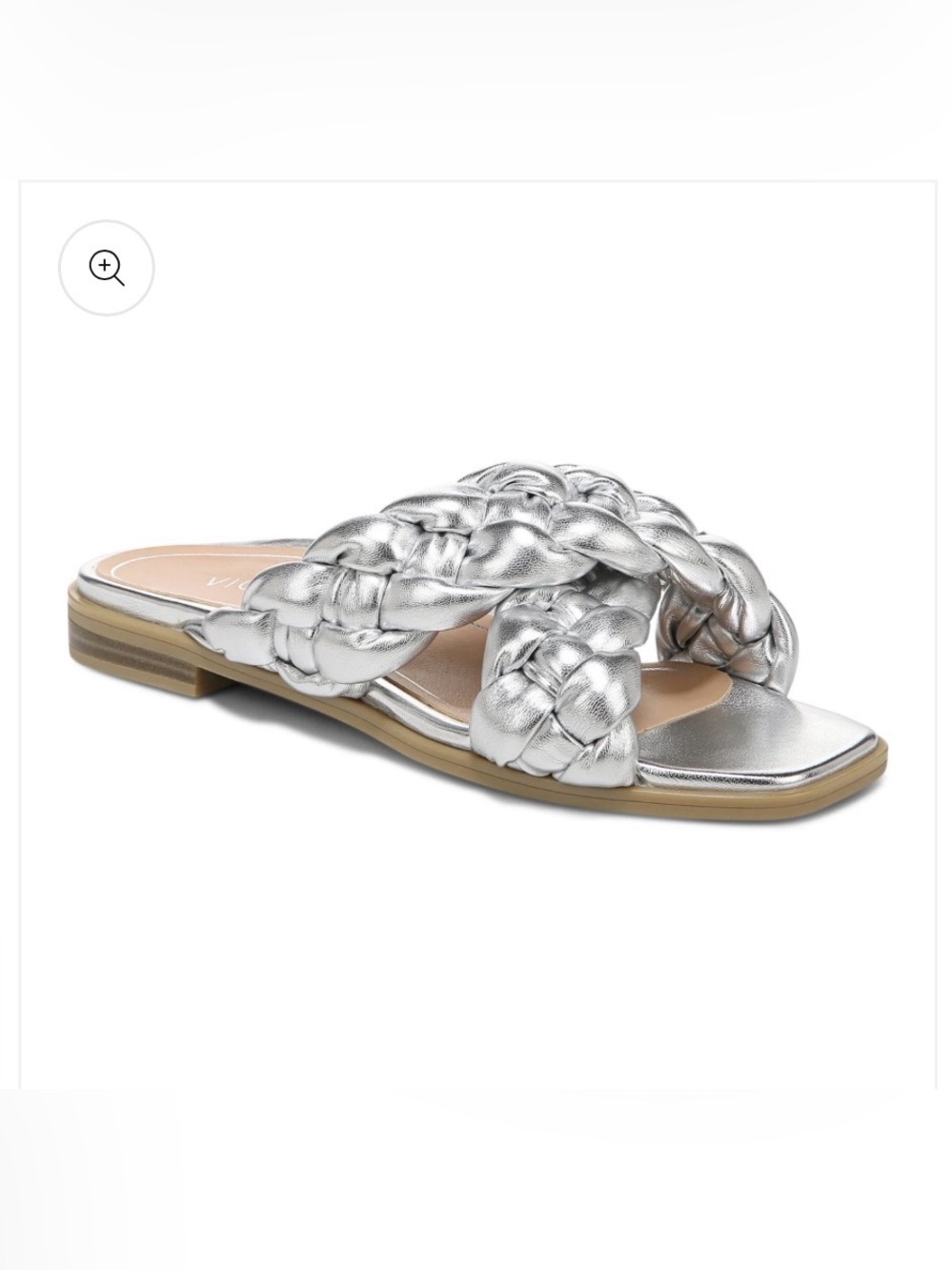 Vionic Kalina Women's Slide Braided Sandals, size 10